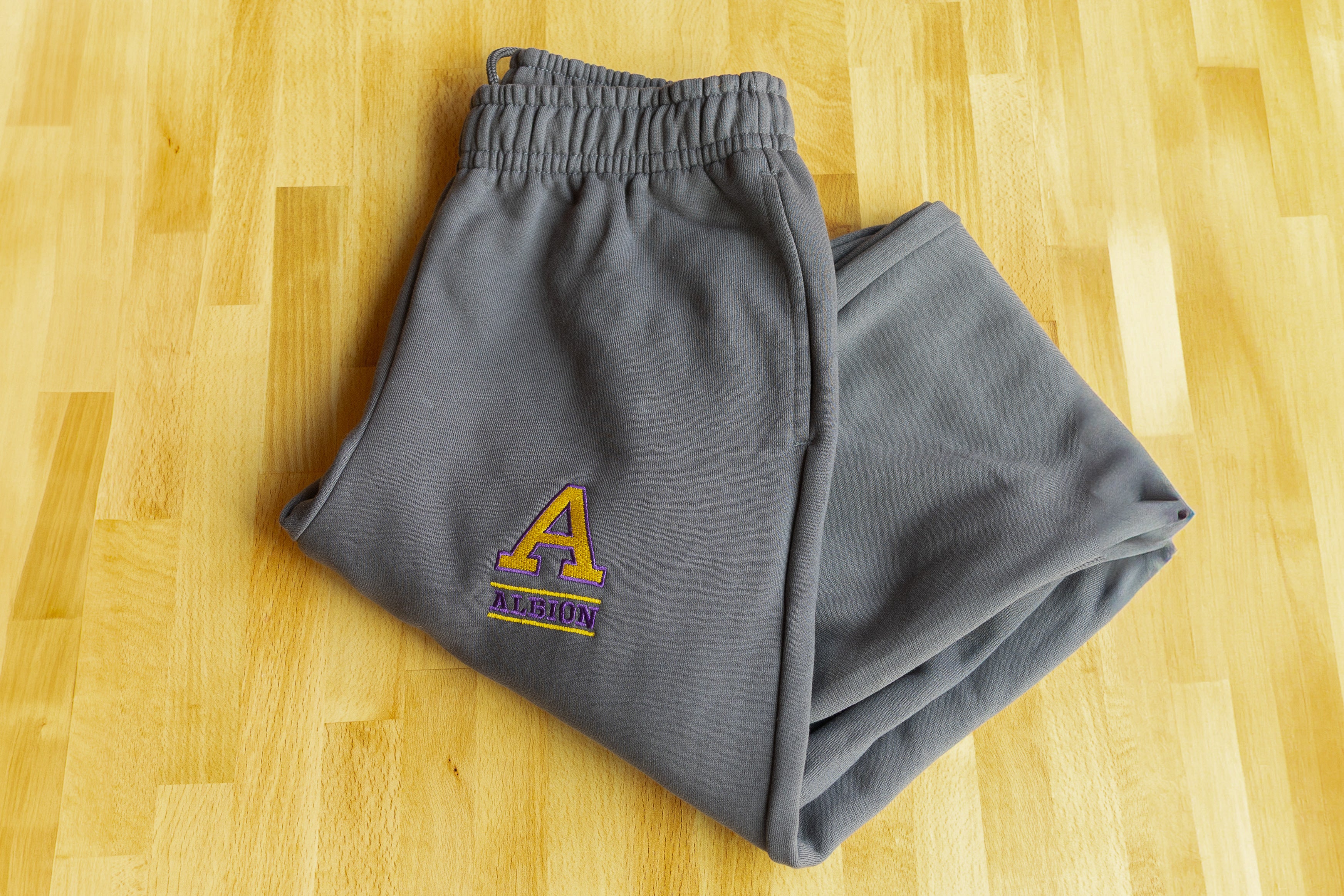 Embroidered Albion "A" Sweatpants