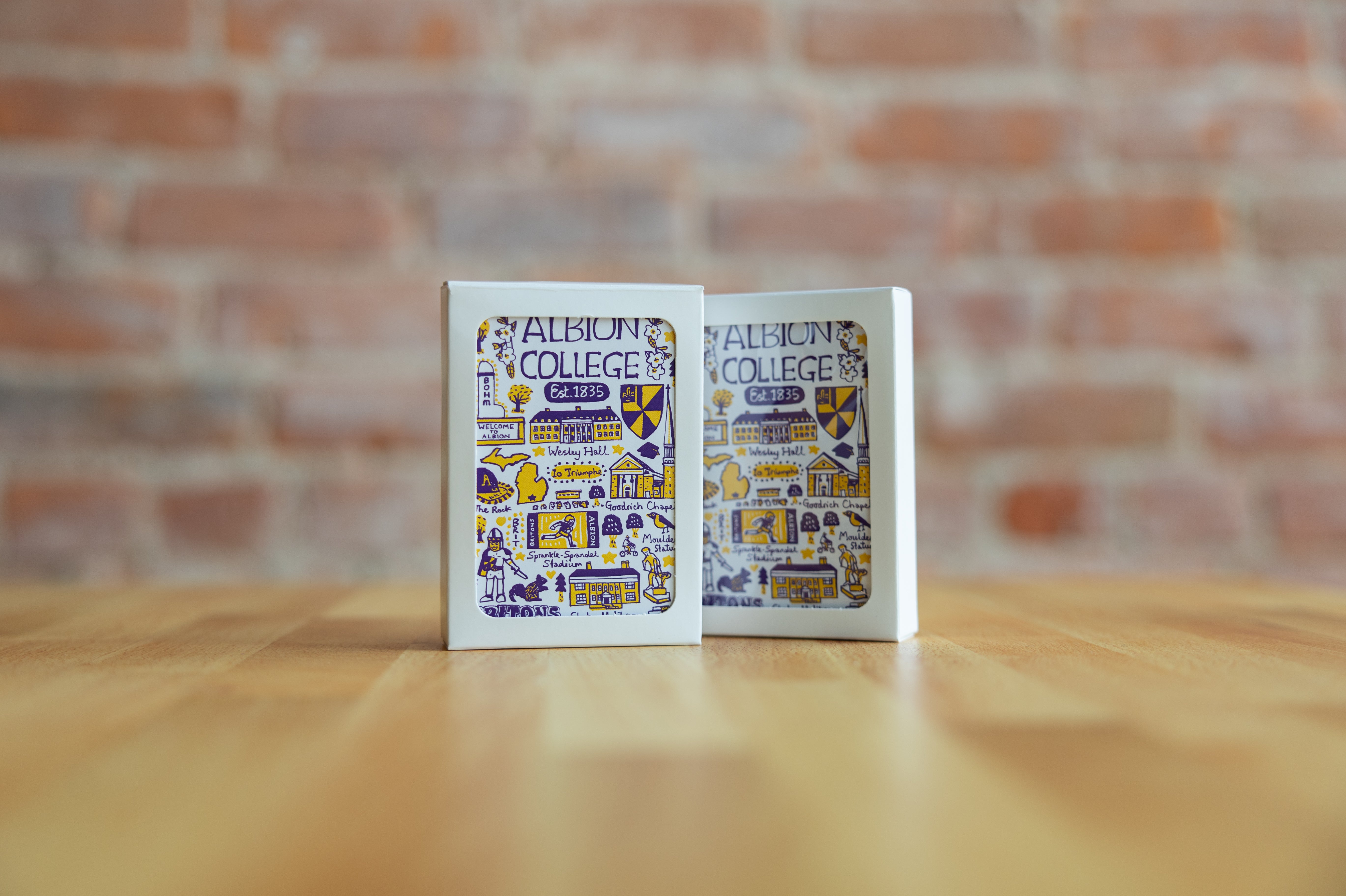 Albion College Playing Cards by Julia Gash