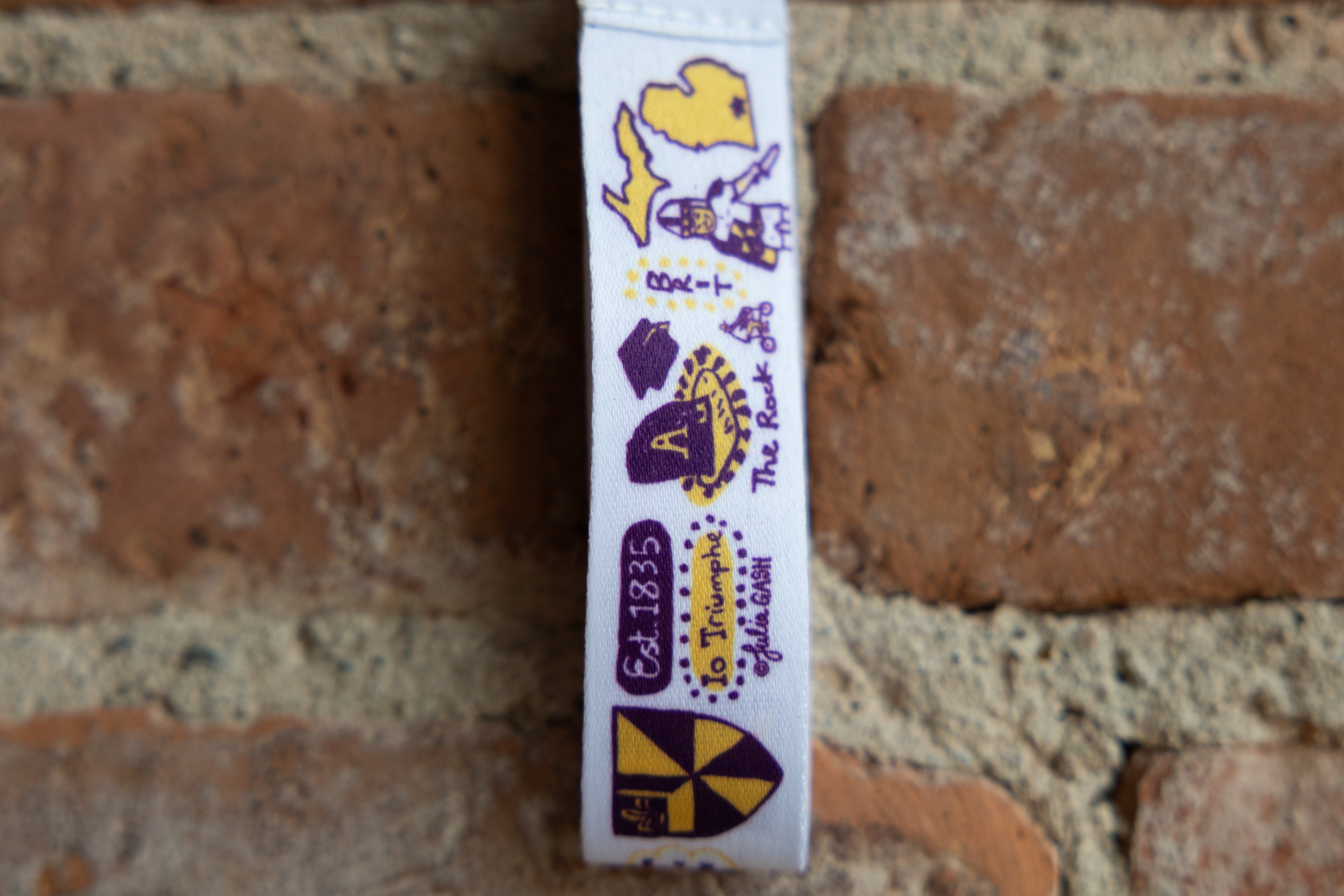 Albion College Key Strap by Julia Gash