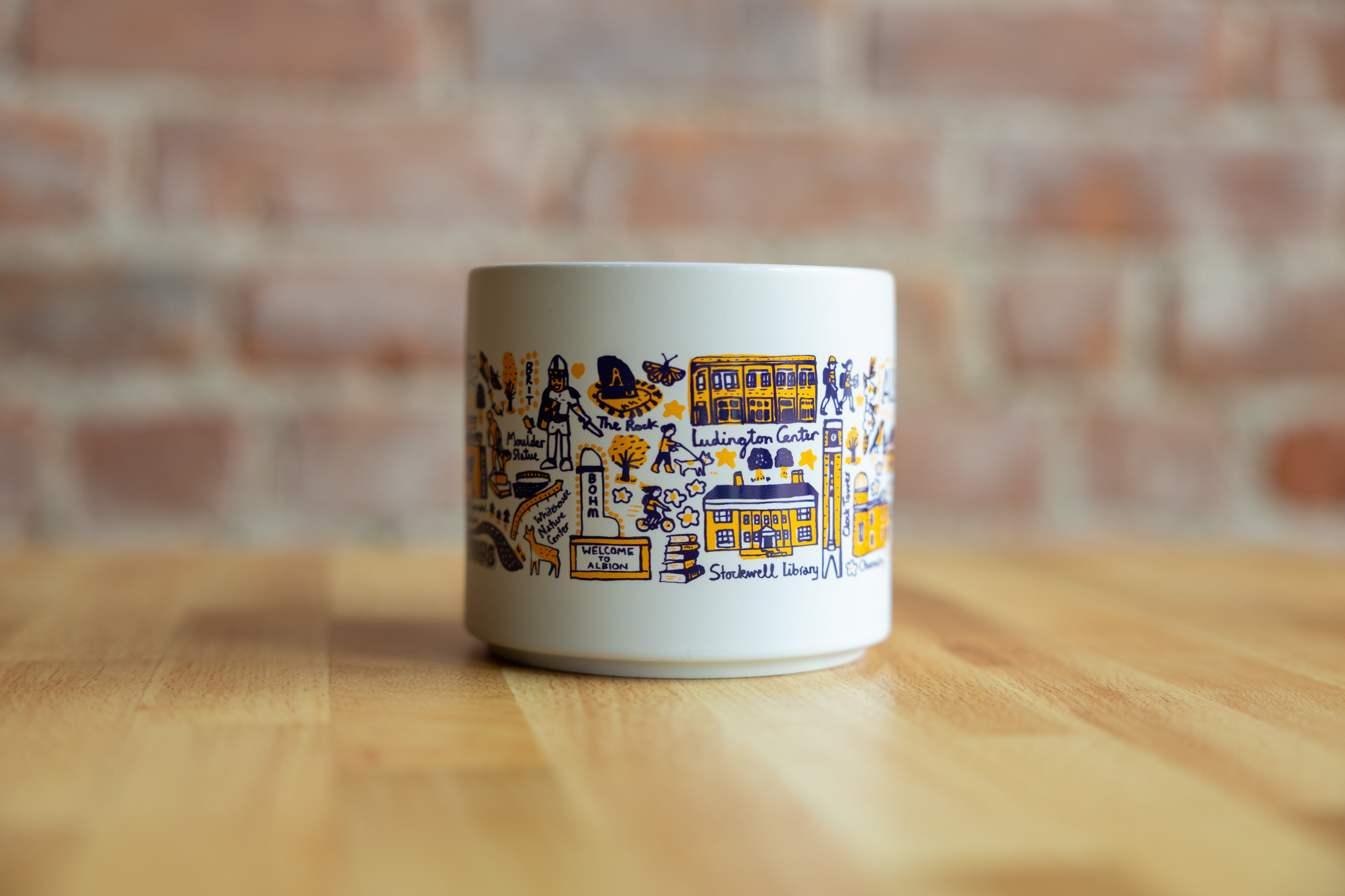 Albion College Mug by Julia Gash
