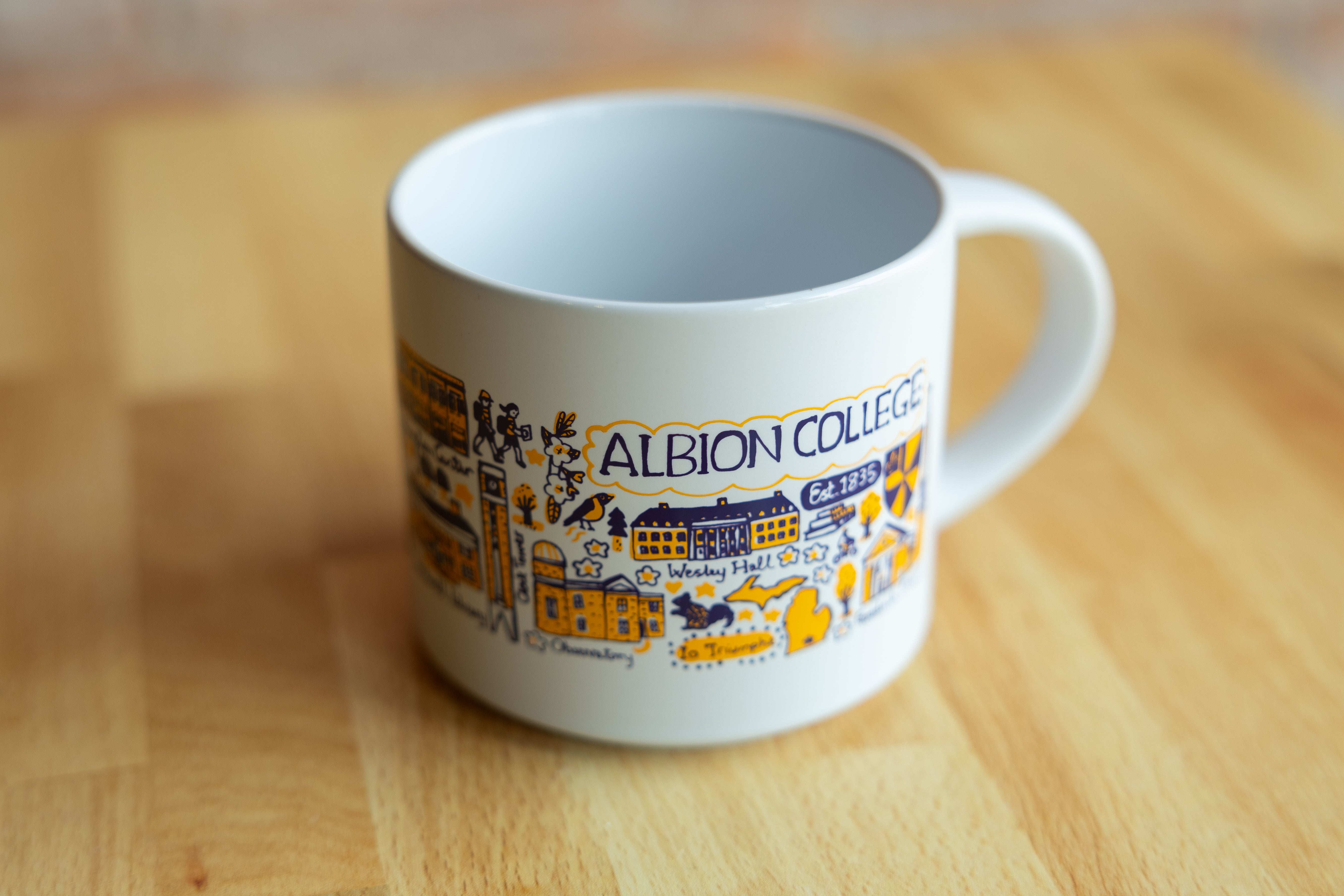 Albion College Mug by Julia Gash