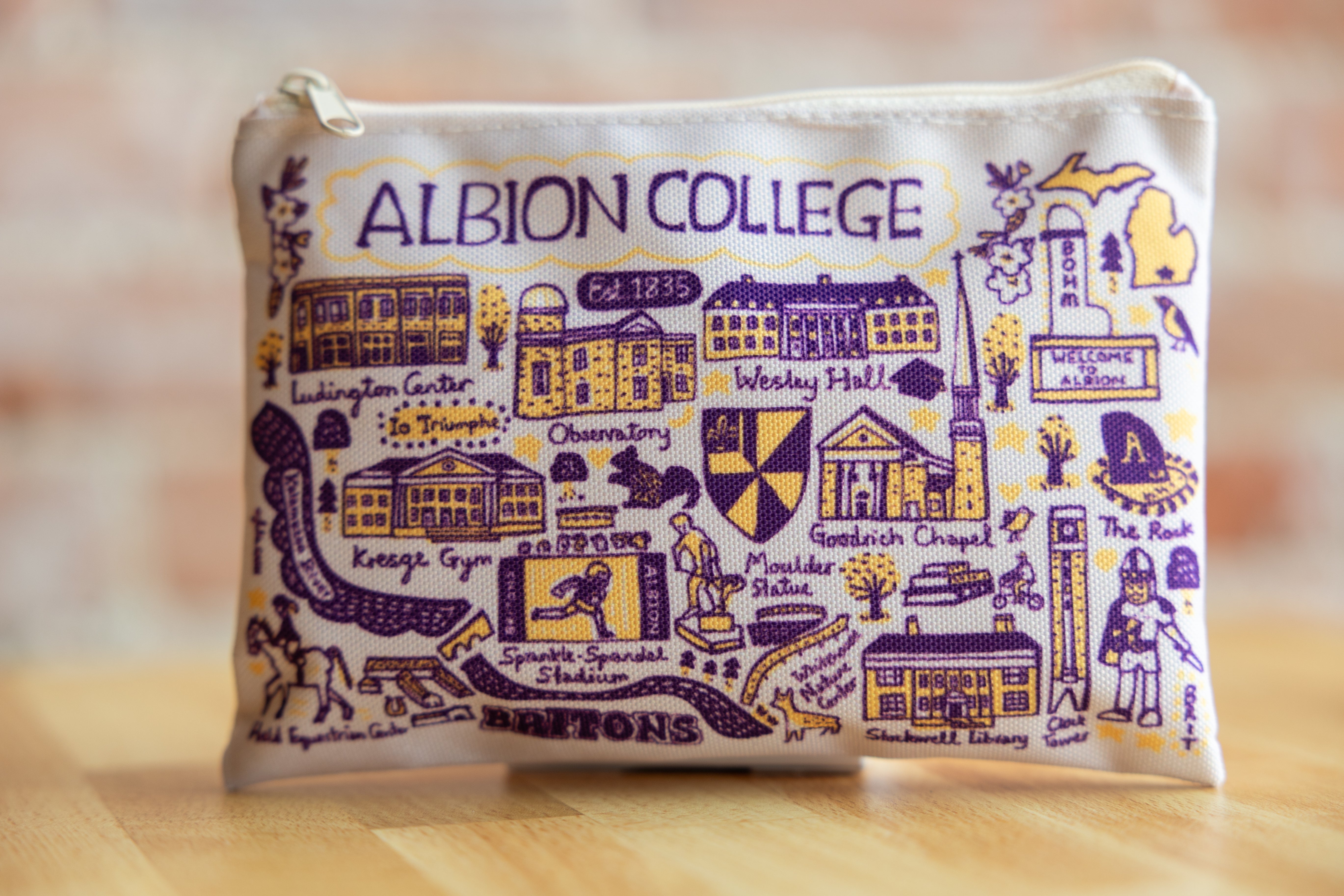 Albion College Cutie Case by Julia Gash