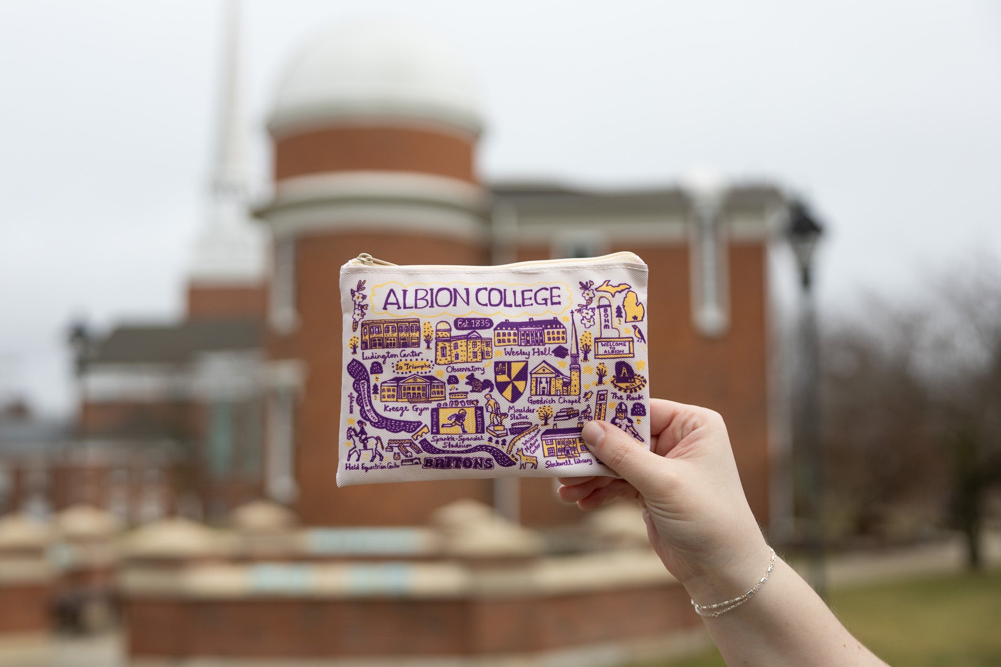Albion College Cutie Case by Julia Gash
