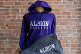 Purple Albion College Hoodie