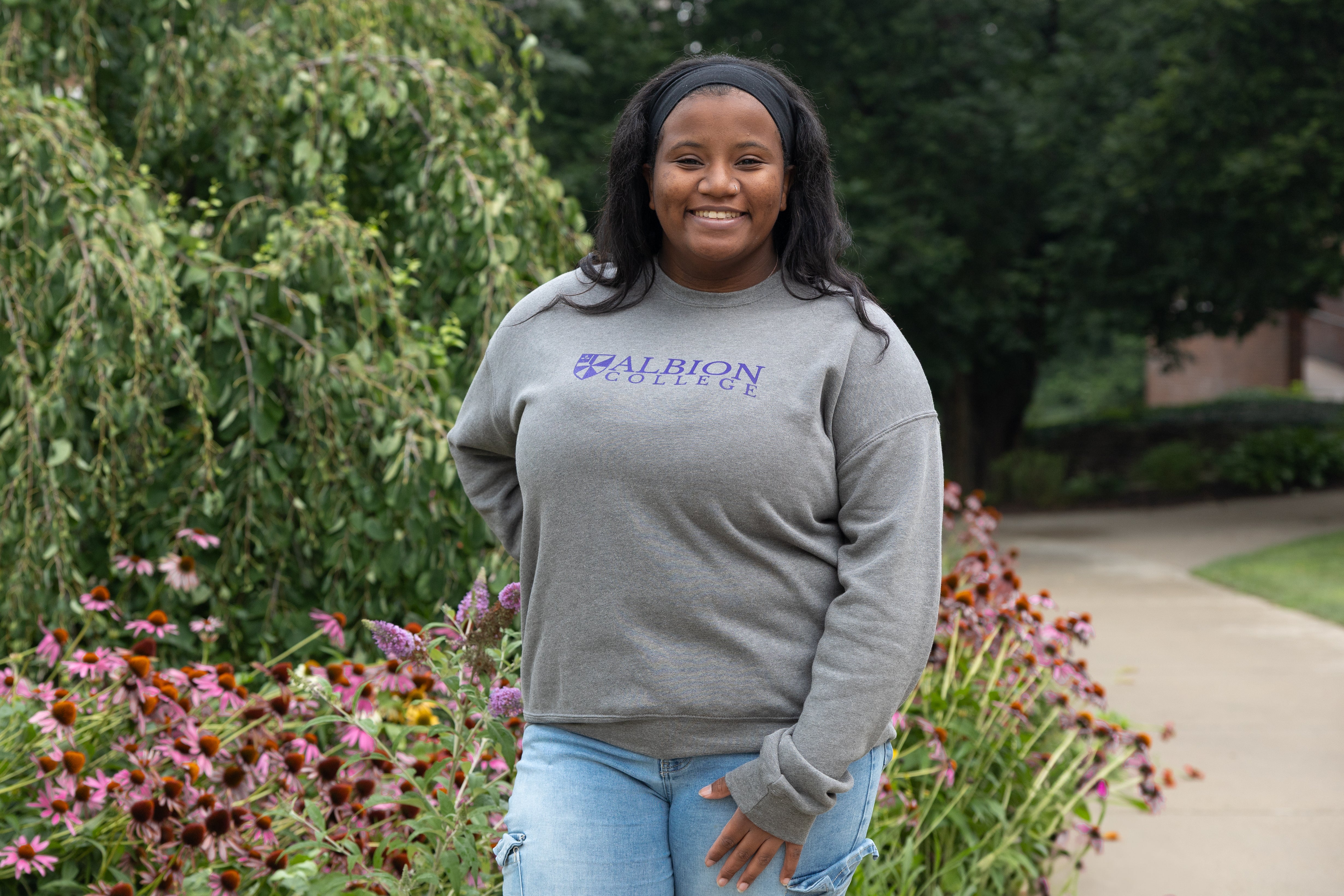 Albion College Shield Crewneck