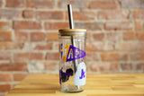 Go Brits Doodle Glass Tumbler