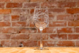 Albion Map Stemmed Wine Glass