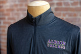 1/2 Zip Embroidered Albion College Lightweight Pullover