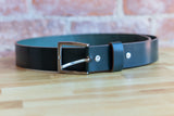 Deep Green Bridle Leather Belt by Michael Borgwardt