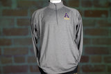 Lightweight Pullover Jacket - 1/4 Zip Embroidered Albion College A