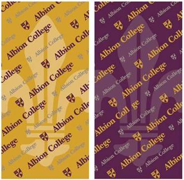 Albion College Headband/ Neck Wrap