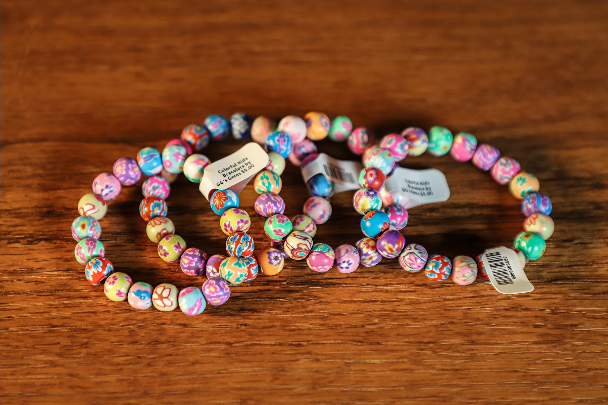 Colorful Kids Bracelets by GG's Gems