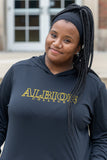 Black Albion College Long Sleeve Hoodie