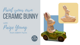 Paint Your Own Bunny with Paige Young - March 15th at 10AM