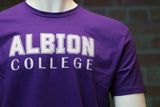 Classic Albion College Purple T-Shirt