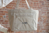 Albion Michigan Embroidered Carryall Tote