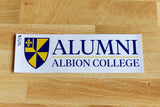 Albion College Alumni Bumper Sticker