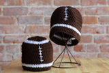 Crochet Football Hat by Amy Oswald