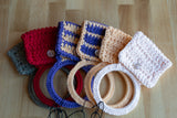 Crochet Towel Holders by Amy Oswald