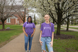 Albion College Alumni Purple T-Shirt