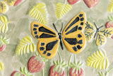 Butterfly Ceramic Cheese Plate by Paige Young
