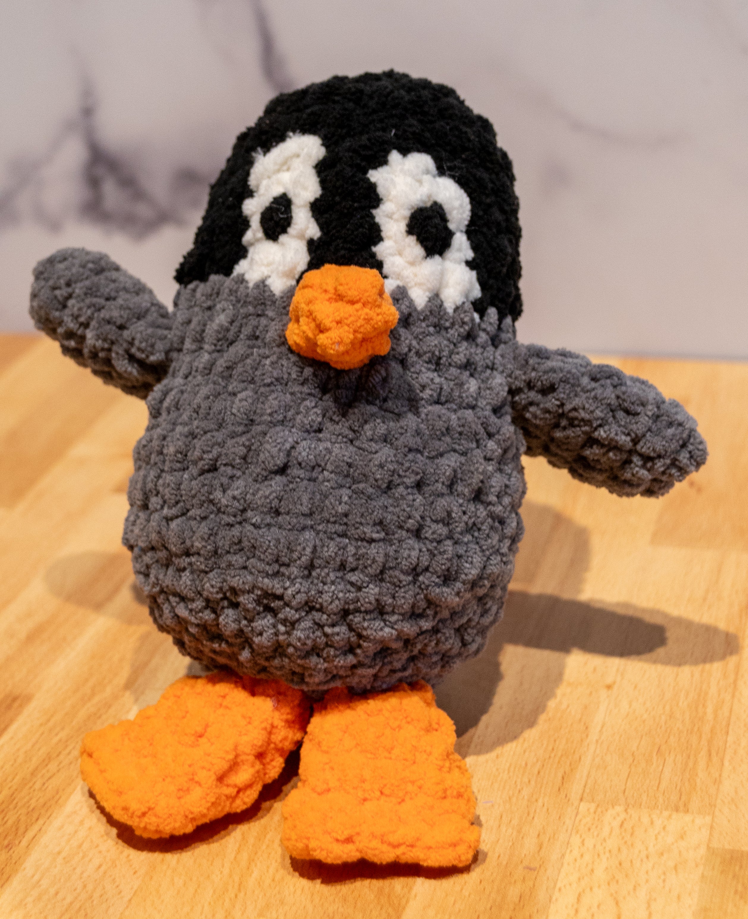 Penguin Plushy by Katie Hill