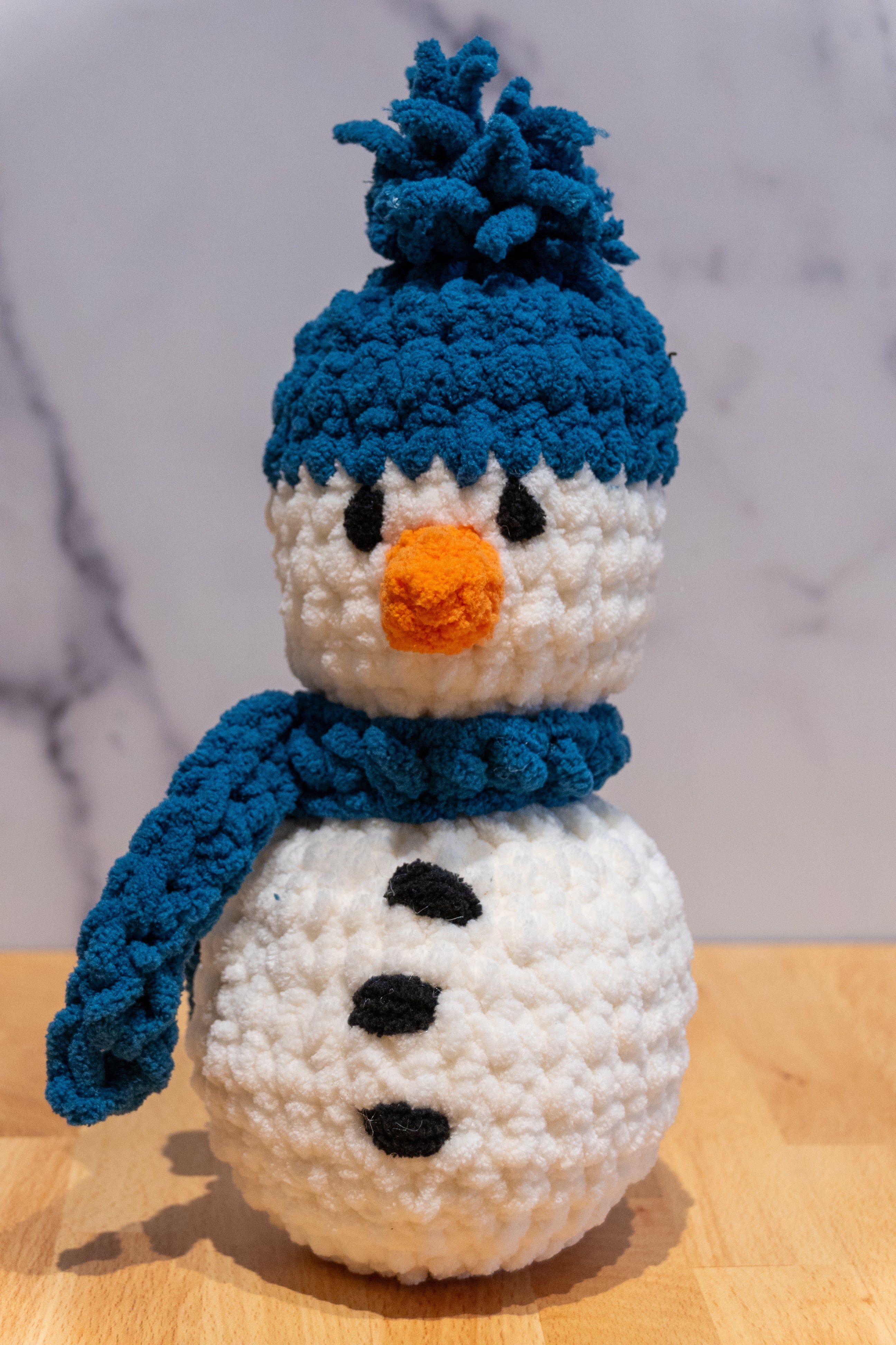 Snowman Plushy by Katie Hill