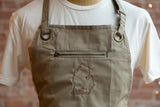 Embroidered Albion Apron