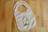 Embroidered Albion Bib
