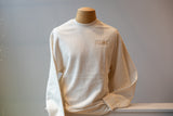 Embroidered Albion Cream Crewneck