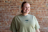 Albion Bass Fish Embroidered T-Shirt