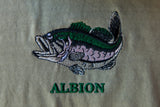 Albion Bass Fish Embroidered T-Shirt