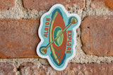 Explore Albion Kayak Sticker