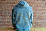 Albion Trails Blue Hooded Sweatshirt