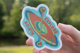 Explore Albion Kayak Sticker
