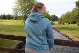 Albion Trails Blue Hooded Sweatshirt