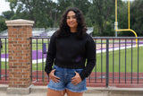 Albion College Britons Cropped Women's Crewneck