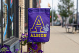 Albion College "A" Garden Flag