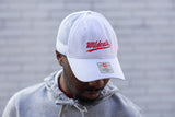 Albion Wildcat Embroidered White Hat