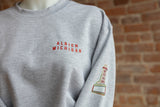 Albion Icons Patchwork Grey Crewneck Sweatshirt