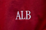 ALB Embroidered Red Heavyweight Shirt