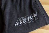 Albion 1835 Grey Fleece Wide-Leg Sweatpants