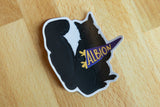 Albion College Black Squirrel Sticker