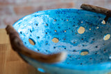 Large Decorative Blue Bowl by Paige Young