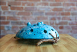 Large Decorative Blue Bowl by Paige Young