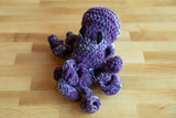 Purple Octopus Plushie by Lea Rakistaba