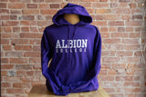 Purple Albion College Hoodie