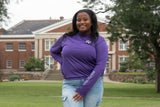 Purple Briton Pride Long Sleeve Tee