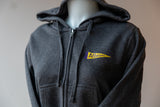 Albion Yellow Pennant Women's Full-Zip Hoodie