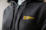 Albion Yellow Pennant Women's Full-Zip Hoodie